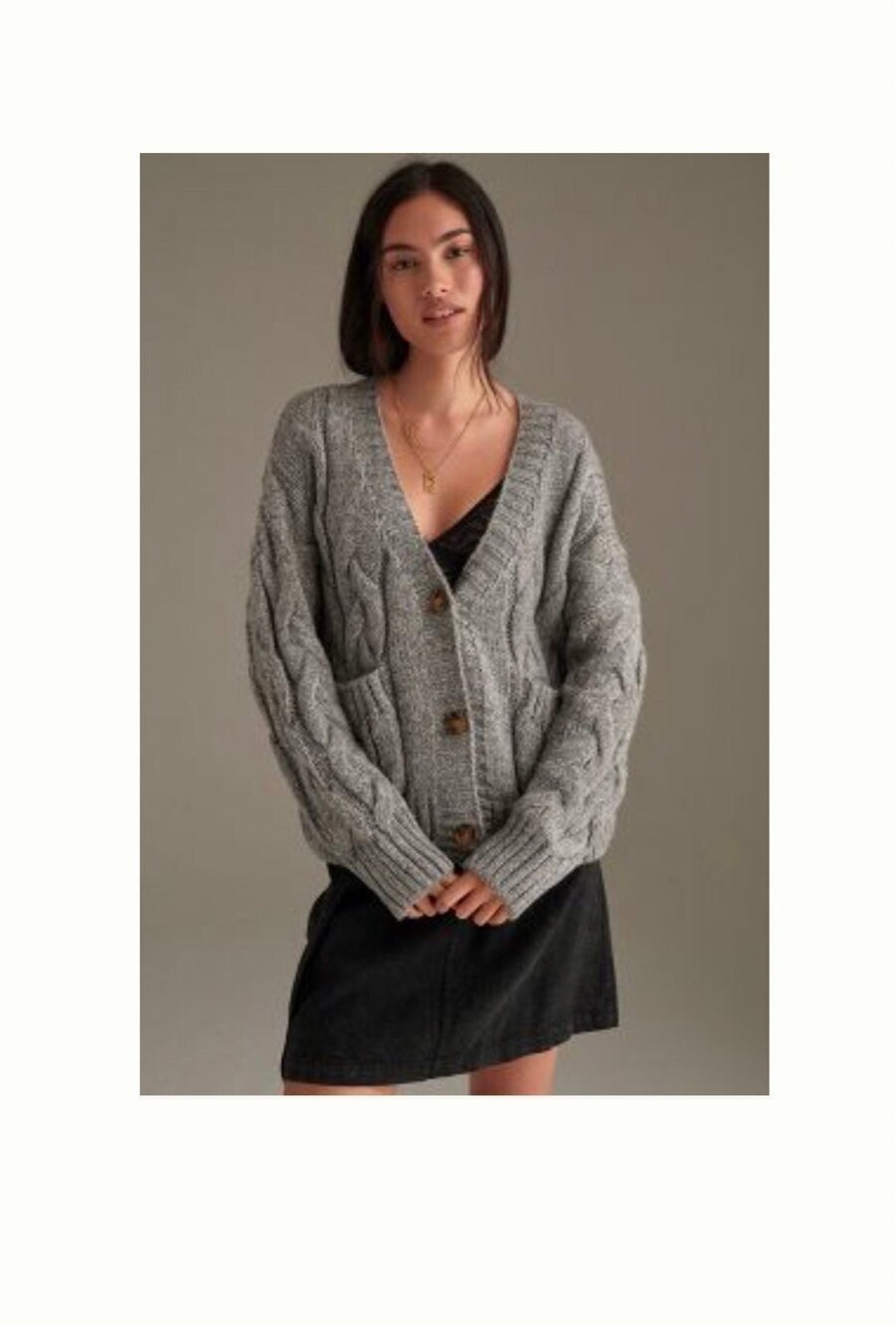 NWT❤️Anthro Consuela Cable Knit Cardigan szXS